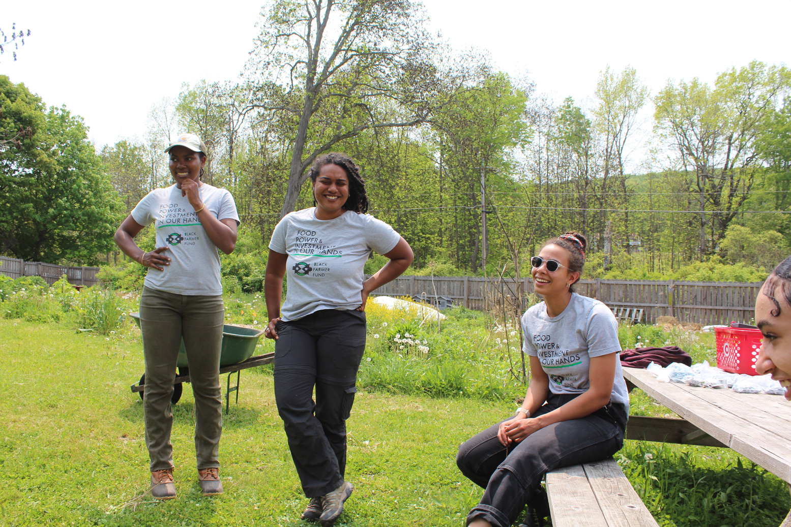 Olivia Watkins with Black Farmers Fund