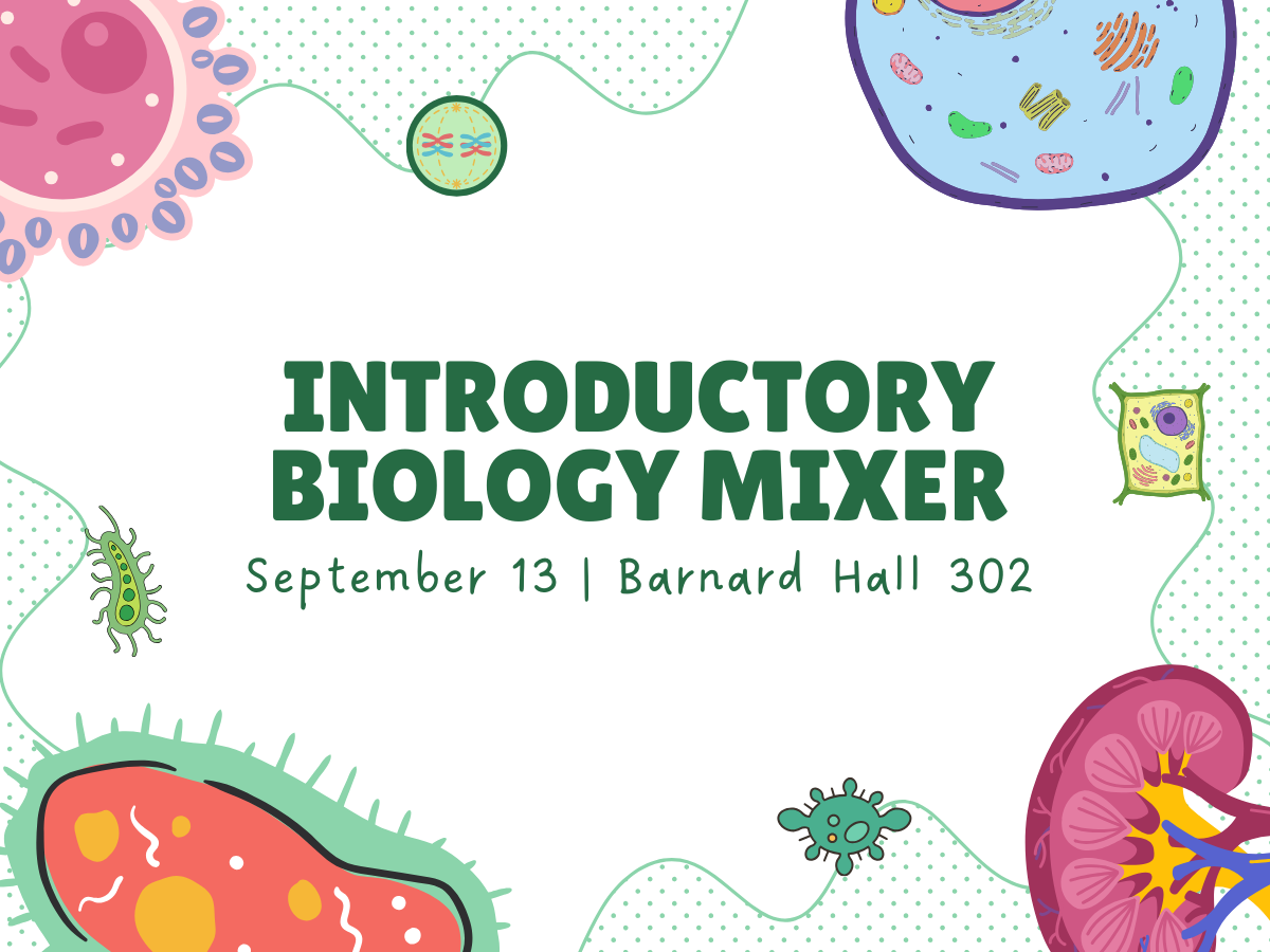Introductory Biology Student Mixer | Barnard Biology