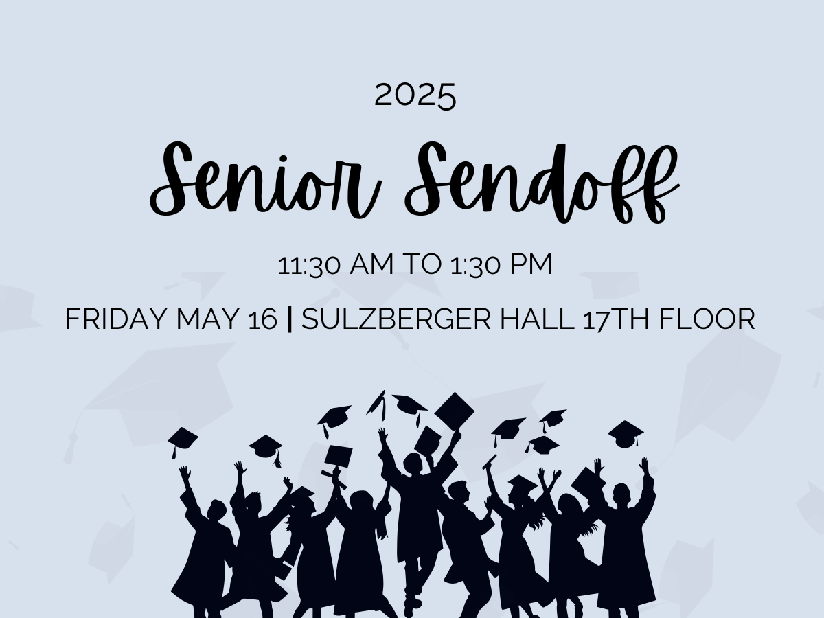 senior sendoff poster